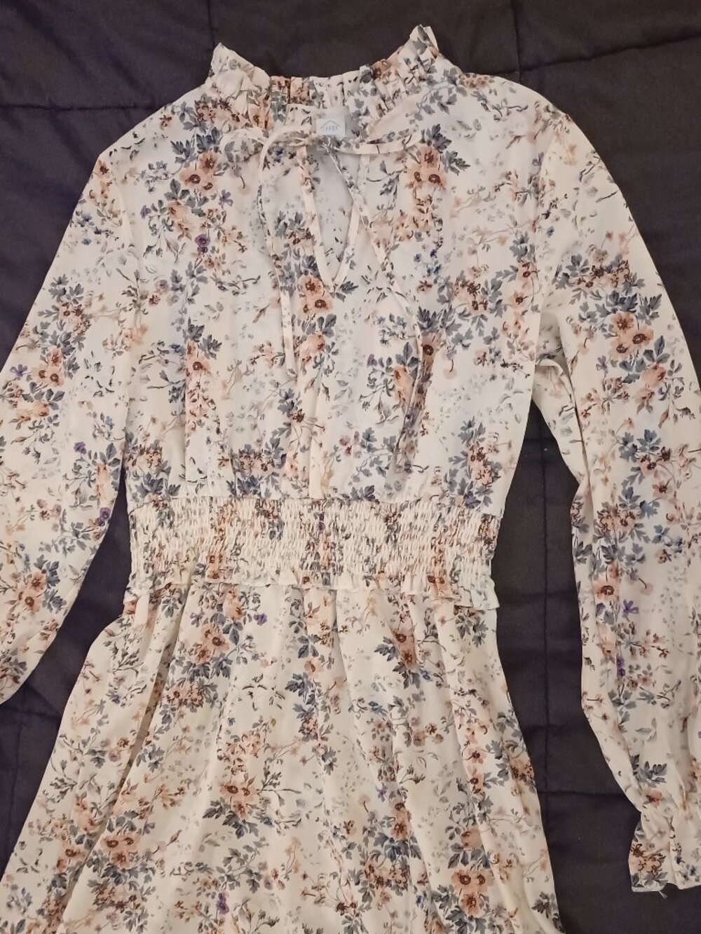 Floral long sleeve Dress